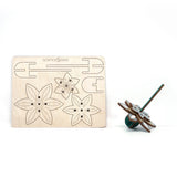 Dahlia spinning top board