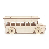 schoolbus uncolored side view