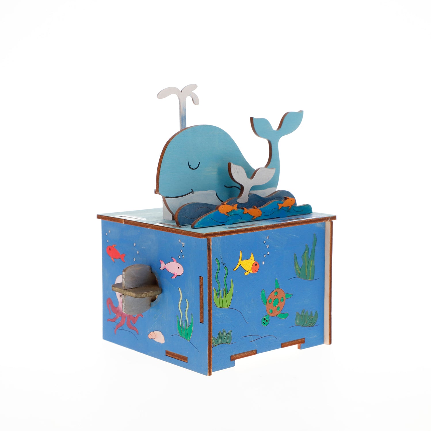 colored whale automaton-left side