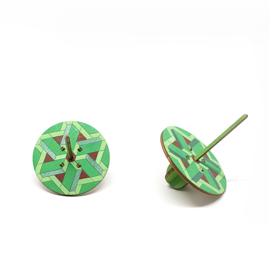 Geometric Blocks Spinning Top Kit – scienceSeeds