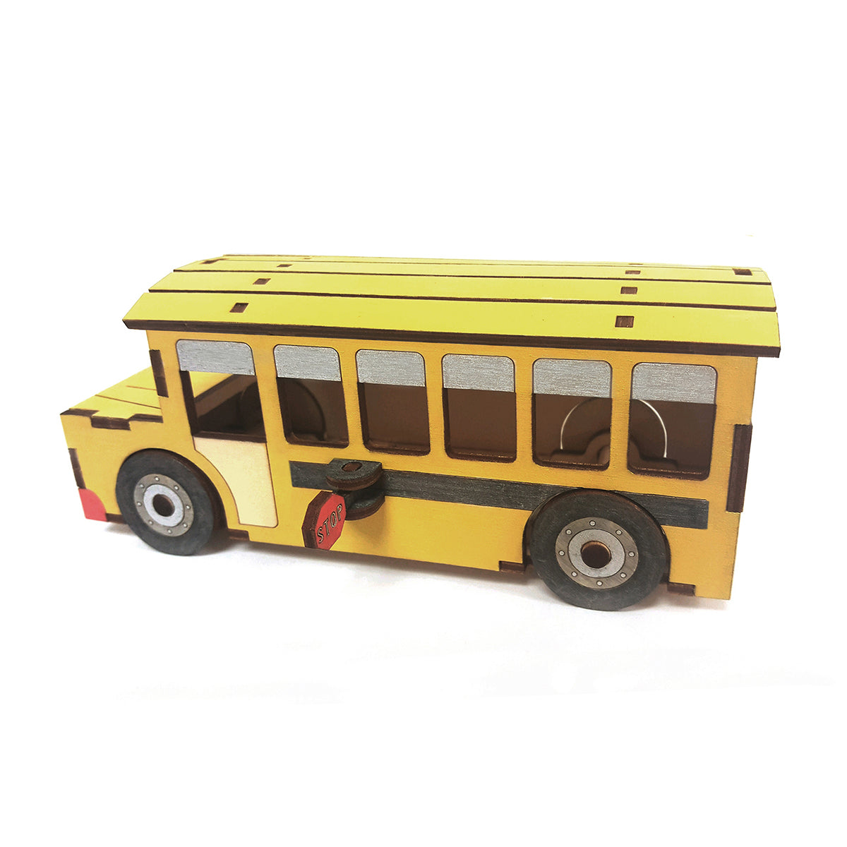 colored schoolbus