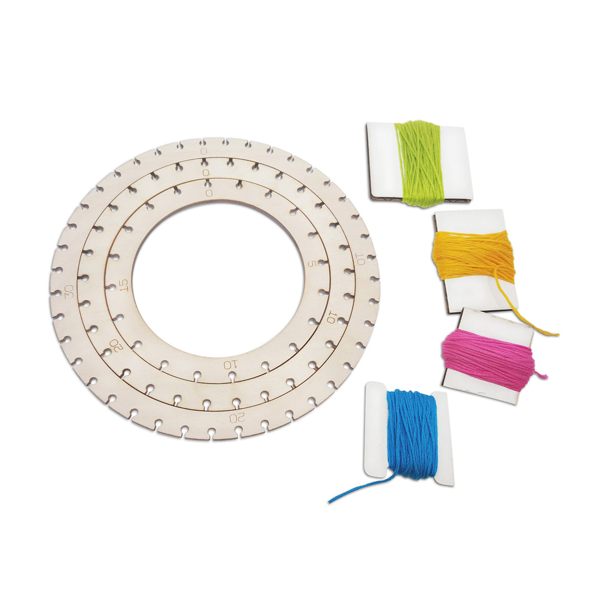 3 Circular Hoops String Art Kit – scienceSeeds
