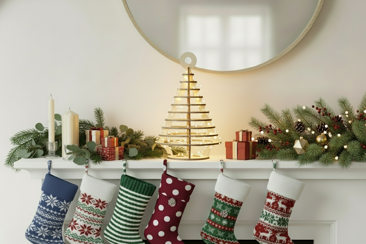 stackable circular tree kit front view