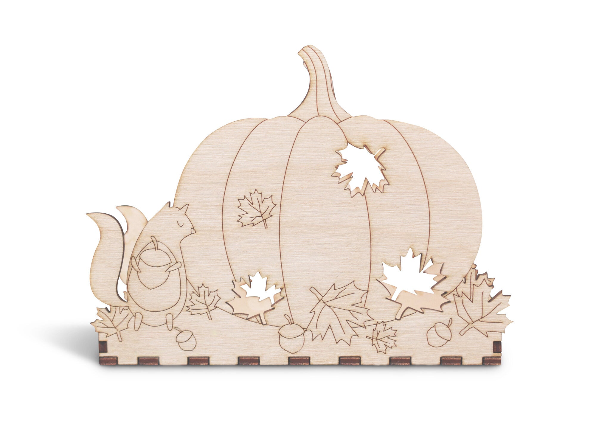 Thanksgiving Autumn Scene Decorative Box – scienceSeeds